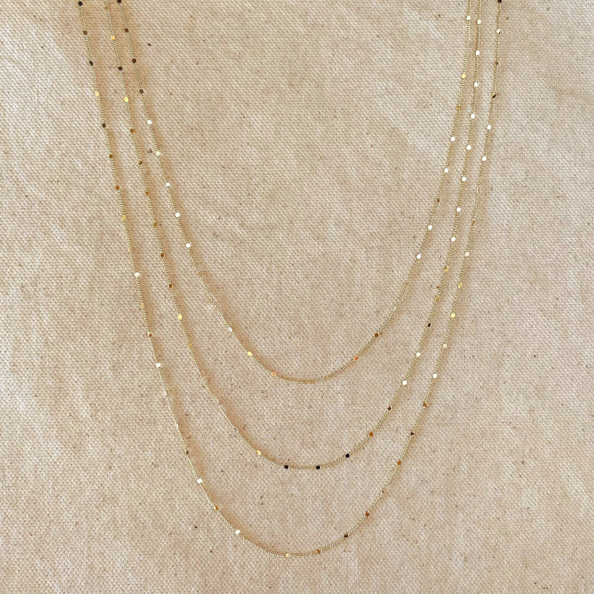 The Karrie Necklace | 18K Gold-Filled Curb Chain