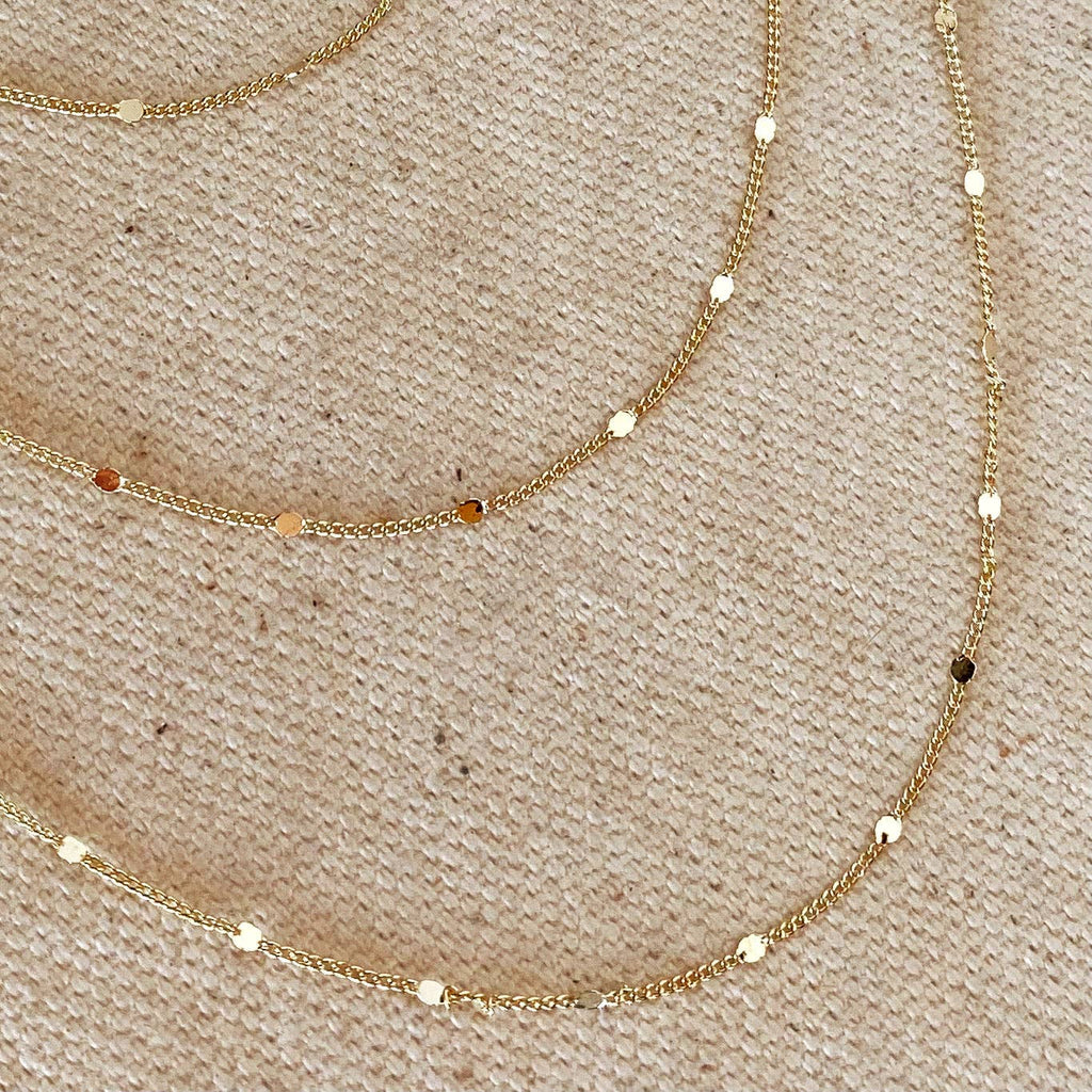 The Karrie Necklace | 18K Gold-Filled Curb Chain