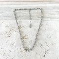 The Natalie | Silver Crystal Layering Necklace