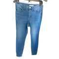 LC Lauren Conrad Women’s Skinny Blue Medium Wash Jeans, Button 5-Pocket, 8
