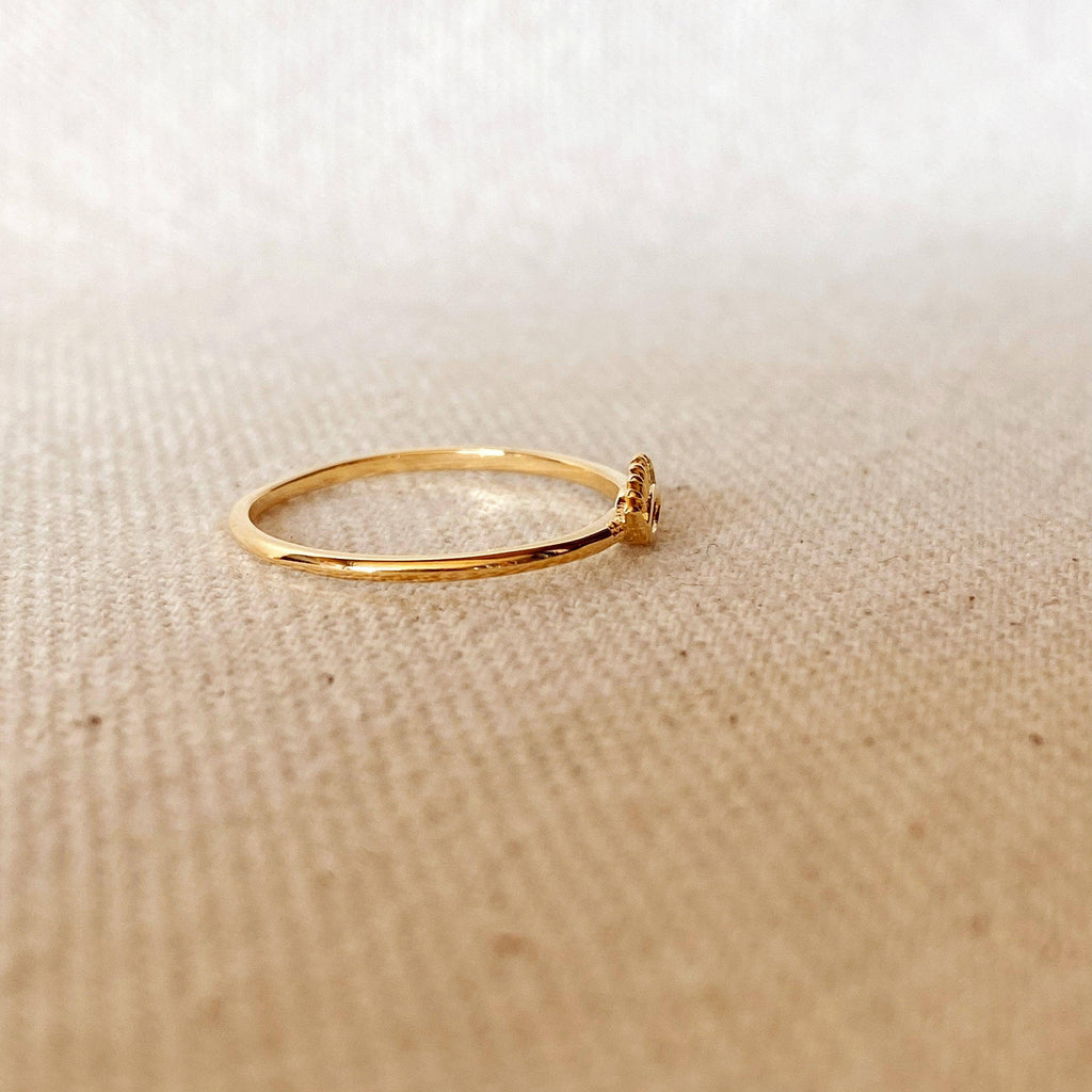 The Nadia Eye 18k Gold Filled Evil Eye Ring