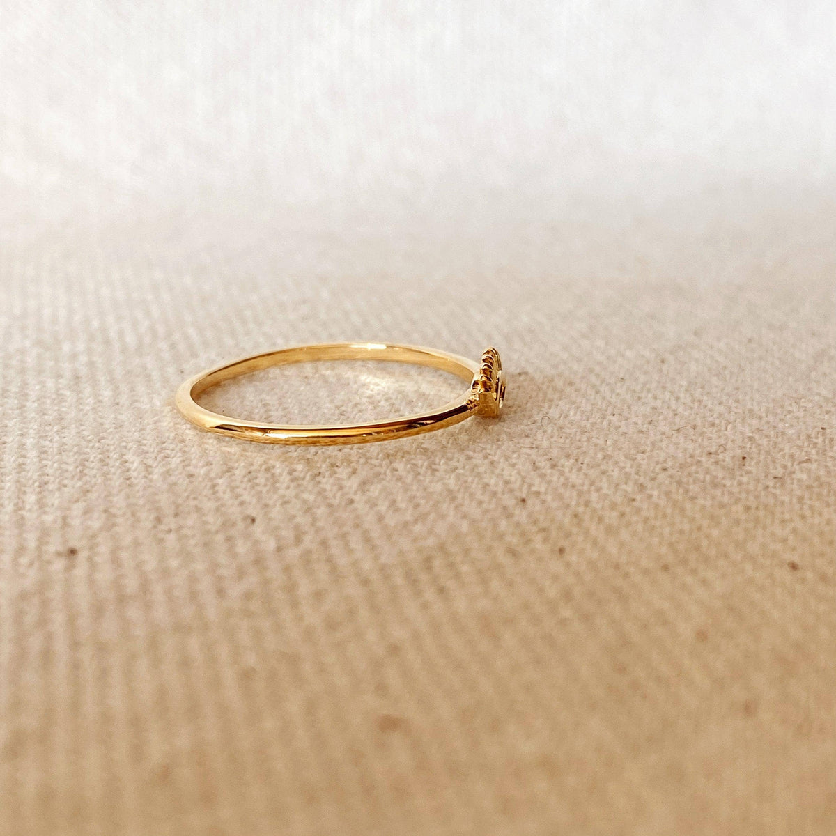 The Nadia Eye 18k Gold Filled Evil Eye Ring