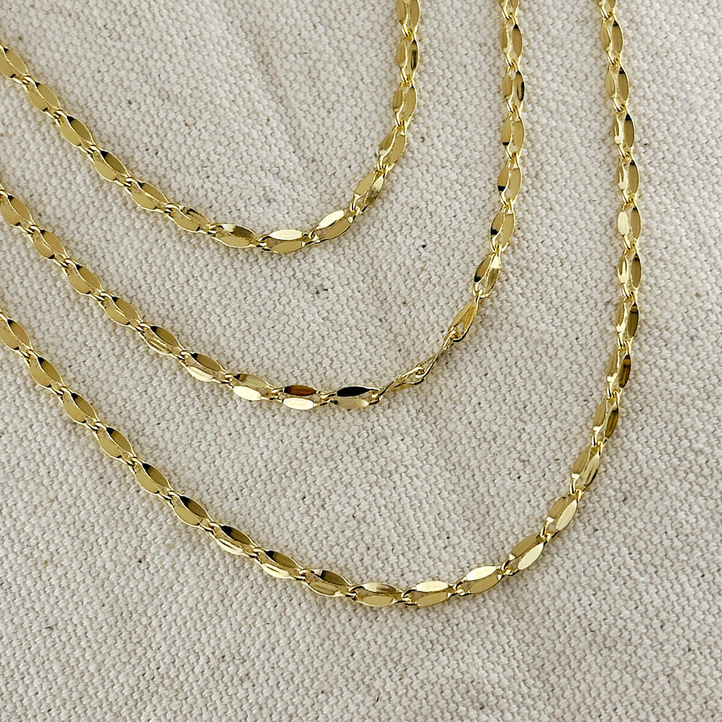 The Laurie Necklace | 18K Gold-Filled Fancy Chain