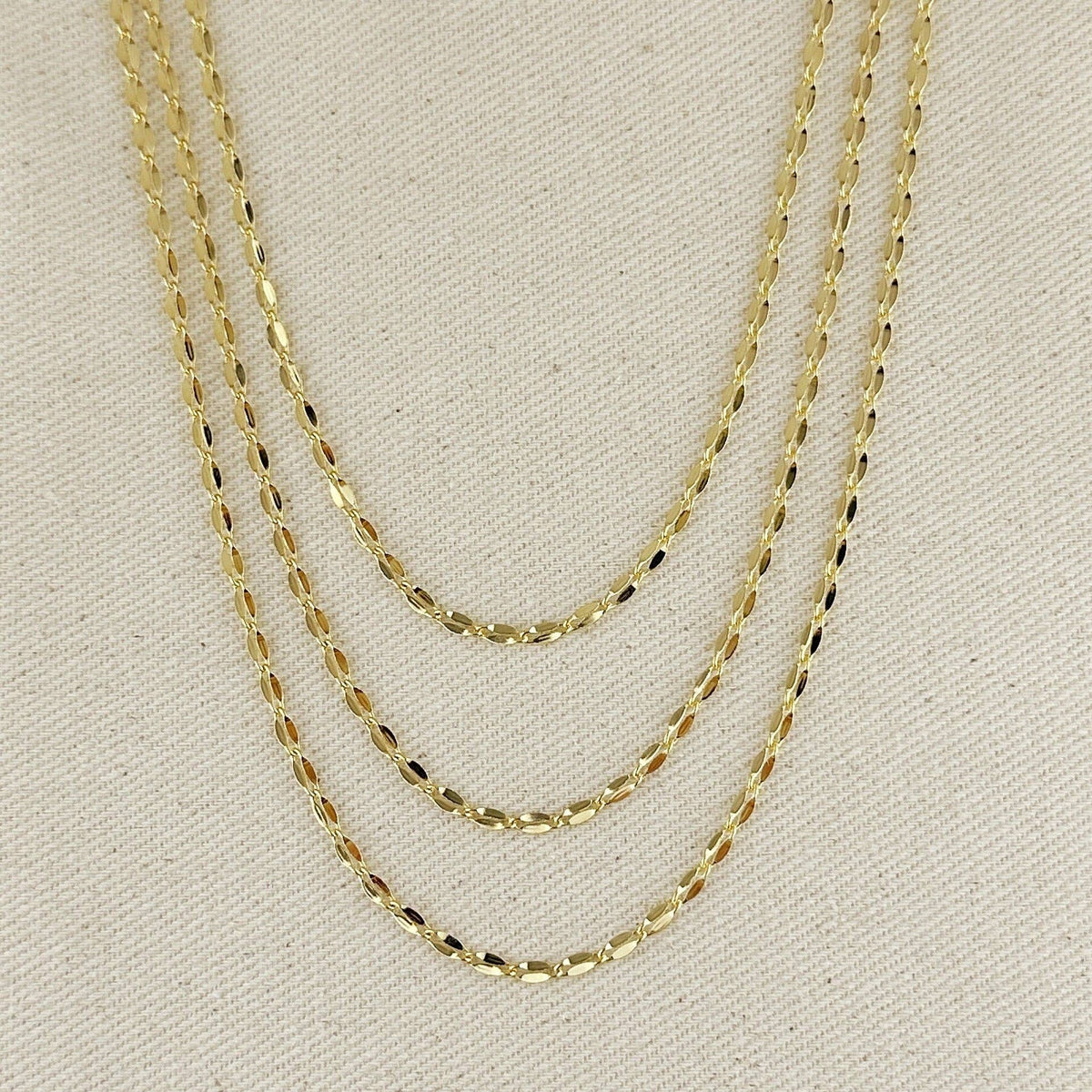 The Laurie Necklace | 18K Gold-Filled Fancy Chain