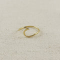 The Jenn 18k Gold Filled Wave Ring