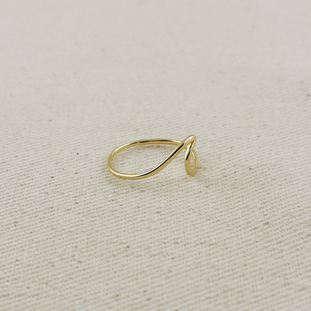 The Jenn 18k Gold Filled Wave Ring