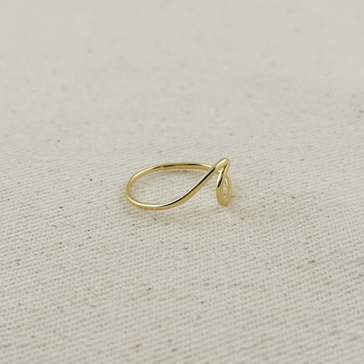 The Jenn 18k Gold Filled Wave Ring