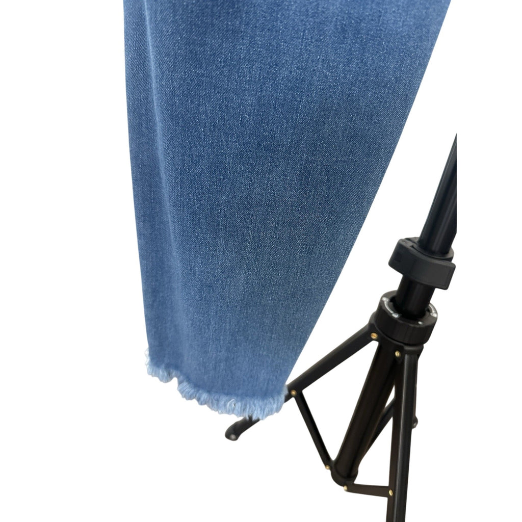 LC Lauren Conrad Women’s Skinny Blue Medium Wash Jeans, Button 5-Pocket, 8