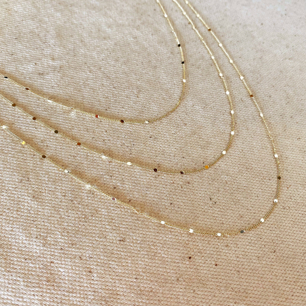 The Karrie Necklace | 18K Gold-Filled Curb Chain