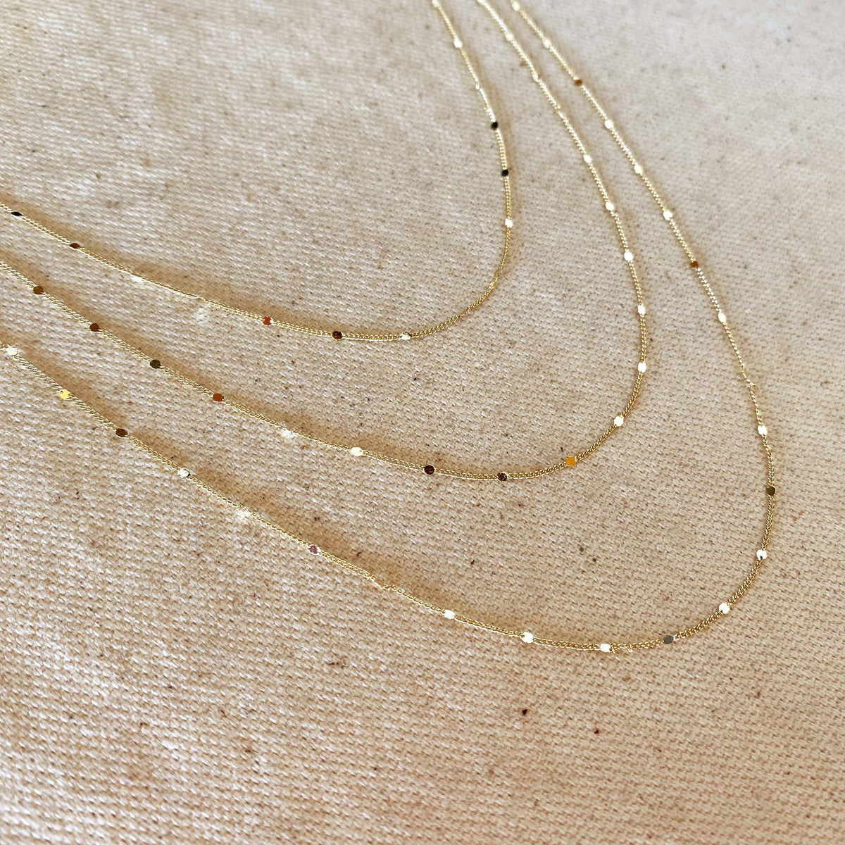 The Karrie Necklace | 18K Gold-Filled Curb Chain