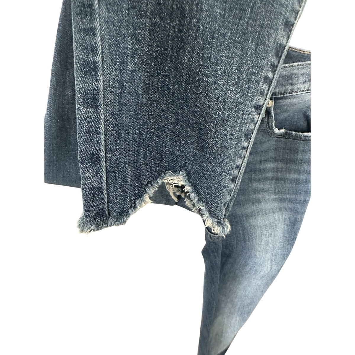 Lucky Brand Women’s Skinny Slim Blue Medium Wash Jeans, Zip/Button