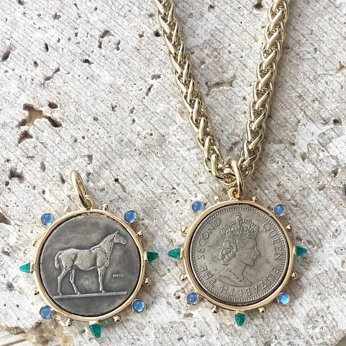 The Victoria Royal Coin Necklace